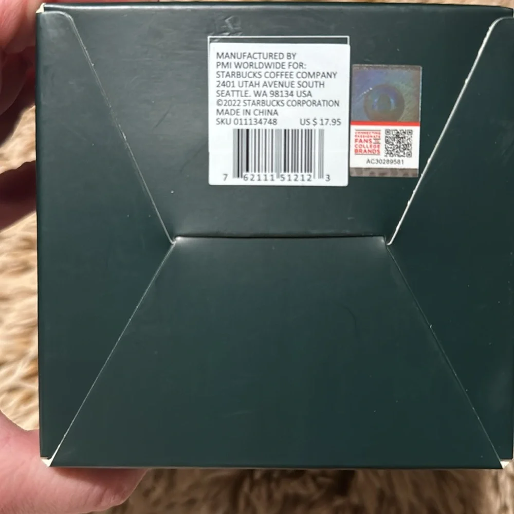 NIB Georgetown Grayson College Starbucks Hot Cup Set of 5 Campus Collection - Picture 3 of 6
